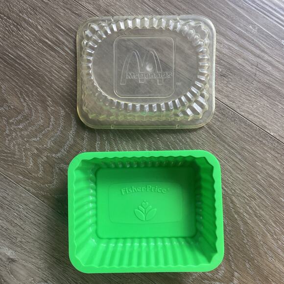 Vintage Fisher Price McDonald’s Garden Salad Replacement Container & Lid - 1988 - Picture 1 of 8